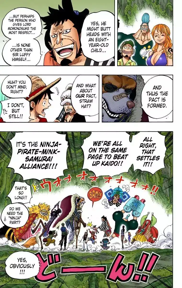 One Piece - Digital Colored Comics Chapter 819 13